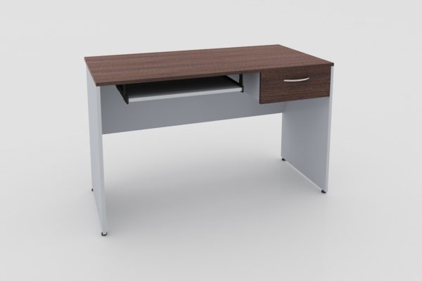 ESCRITORIO C/CAJON PAPELERO Y PORTA TECLADO 120 X 60 X 75cm.A 16mm. - muebles de oficina en veracruz y xalapa