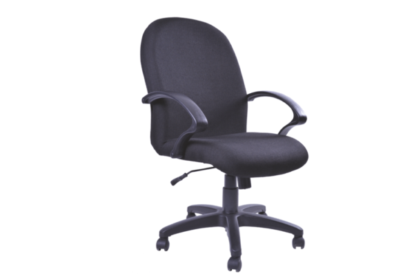 SILLON BOSTON EJEC.RESPALDO BAJO AJUSTE NEUMATICO, RECLINABLE, SOLO EN TELA NEGRA - muebles de oficina en veracruz y xalapa