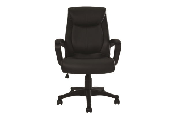 SILLON EJECUTIVO RESPALDO ALTO AJUSTE NEUMATICO TAPIZ LEATHER TOUCH ** - muebles de oficina en veracruz y xalapa