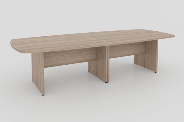 MESA DE JUNTAS TIPO BOTE DE 300 X 120 X 75cm. A 28mm. - muebles de oficina en veracruz y xalapa