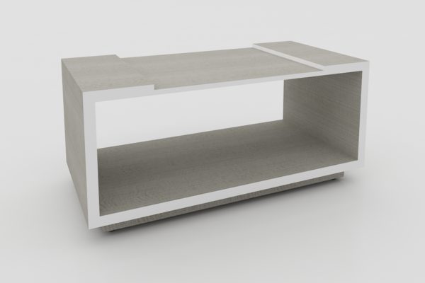 MESA DE CENTRO DE 100 X 45 X 45cm. CUBIERTA MELAMINA - muebles de oficina en veracruz y xalapa