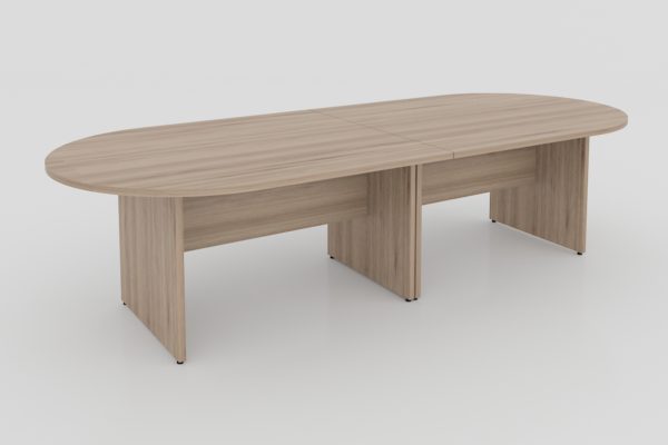 MESA DE JUNTAS OVALADA DE 300 X 120 X 75cm. A.28mm. - muebles de oficina en veracruz y xalapa