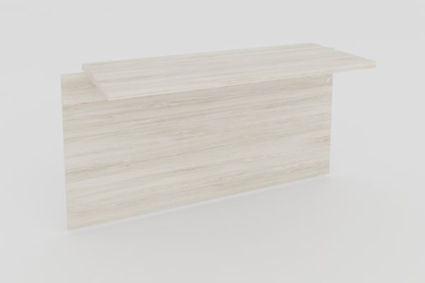 PUENTE UNION PARA CREDENZA DE 120 X 50 X 75cm. A 28mm. - muebles de oficina en veracruz y xalapa