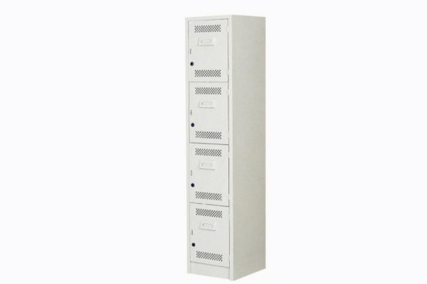 LOCKER ESTÁNDAR DE 4 PUERTAS CON PORTA -CANDADO DE 38*44.5*1.80.7,CAL.24 ** - muebles de oficina en veracruz y xalapa