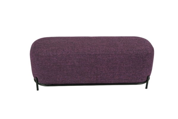 SOFA PUF SIN RESPALDO GRANDE TAPIZ TELA DE 47 * 121 * 45cm: