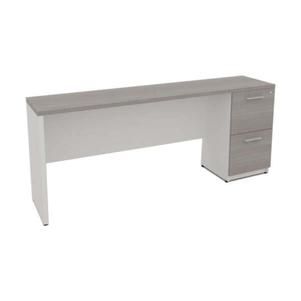 CREDENZA CON 1 PEDESTAL