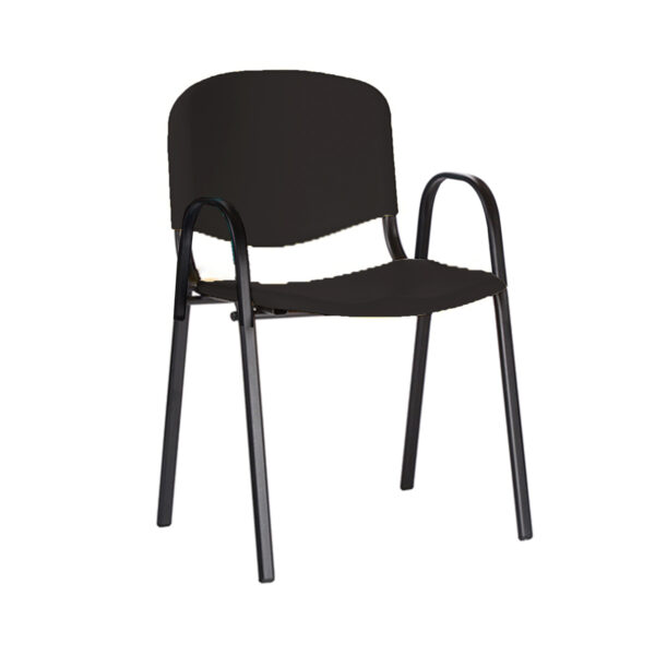 Silla tubular ovalado con brazos